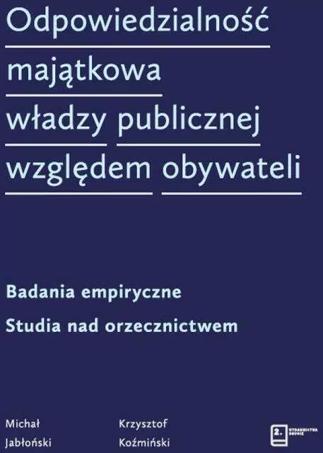 Odpowiedzialność majątkowa władzy publicznej względem obywateli - tantis.pl