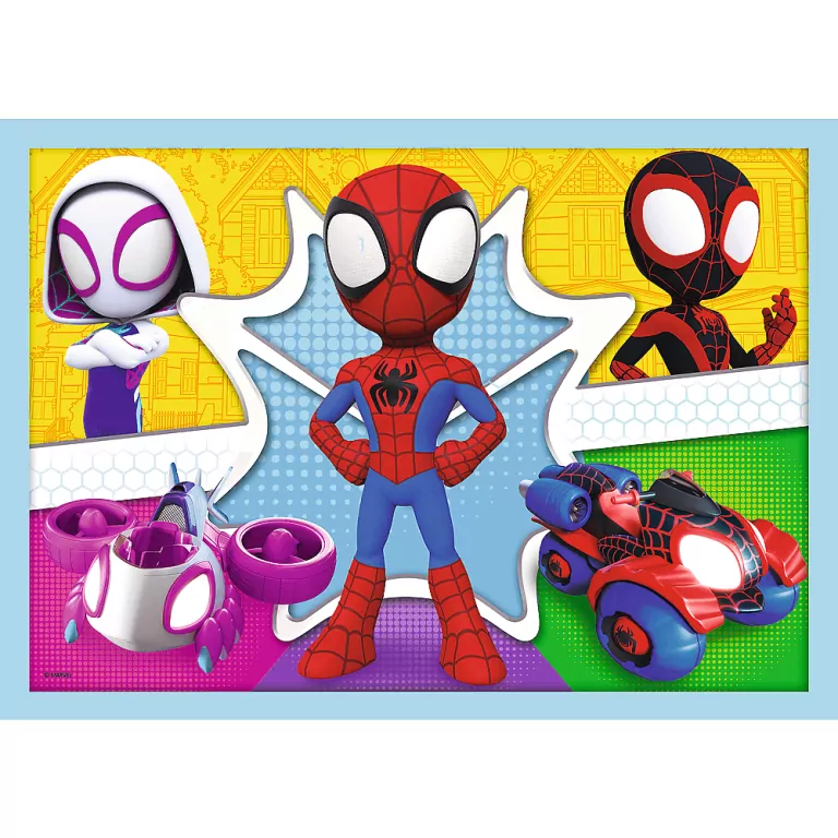 Ekipa Spidey'a . Puzzle 4w1 - tantis.pl