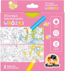 CzuCzu. Wróżki. Dłuuugie kolorowanki
