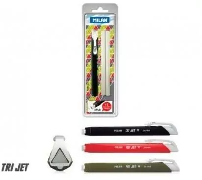 Gumka Mechaniczna Tri Jet + 2 Gumki - tantis.pl