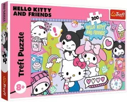 Puzzle 300 Szalone trio Hello Kitty TREFL