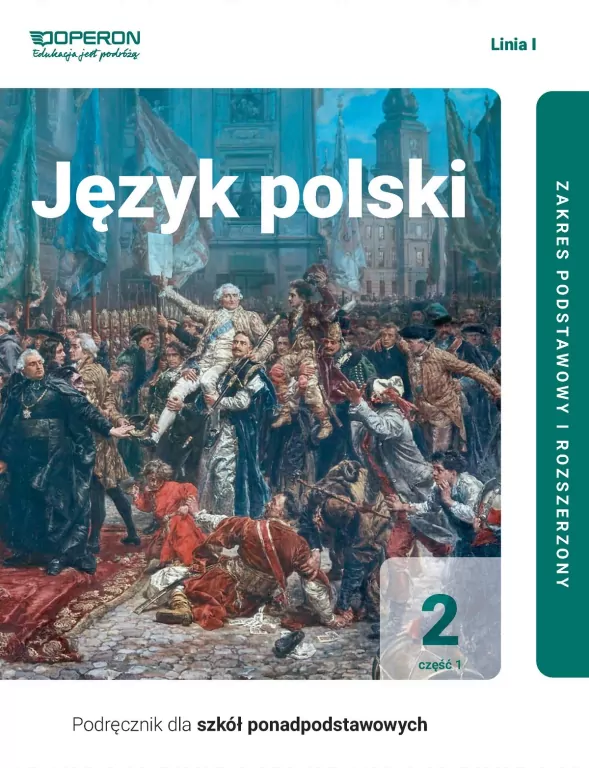 Język polski 2. Część 1. Podręcznik dla szkół ponadpodstawowych. Zakres podstawowy i rozszerzony - tantis.pl