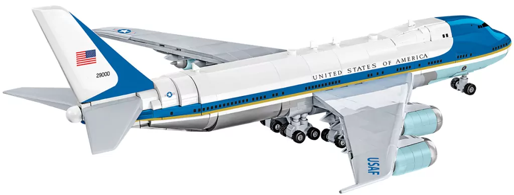 Klocki Cobi. Boeing 747 Air Force One - tantis.pl