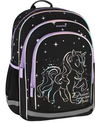 Plecaki szkolne - Plecak Unicorn holograf