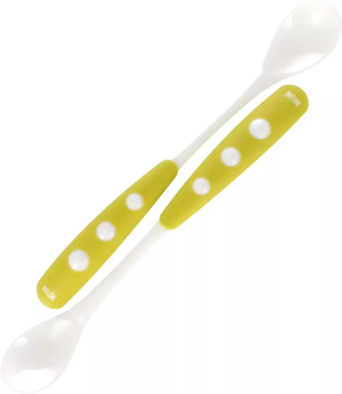 NUK. Łyżeczka do karmienia. 6 miesięcy. Zielona - tantis.pl