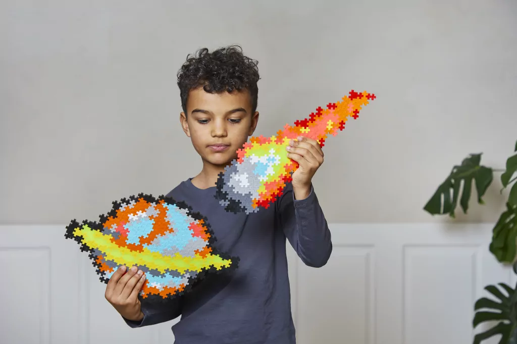 Puzzle By Number- Kosmos. Klocki Plus-Plus - tantis.pl