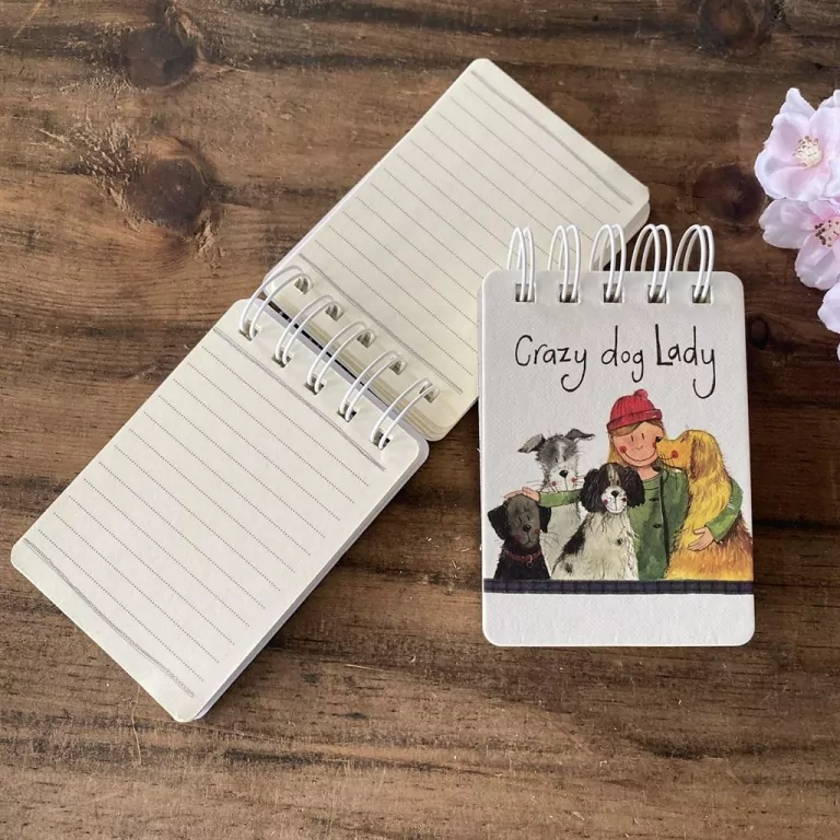 Kołonotes A7 SSN18 Crazy Dog Lady Psiara - tantis.pl