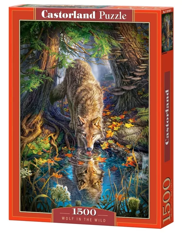 Puzzle 1500. Wolf in the wild - tantis.pl