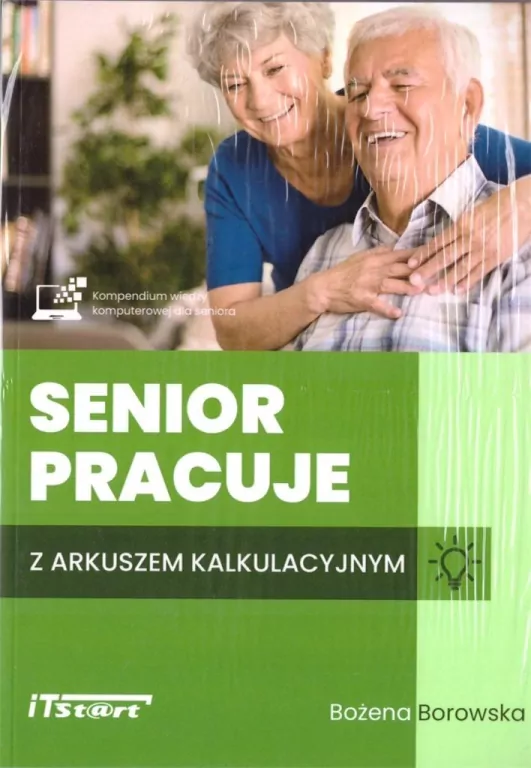 Senior pracuje z arkuszem kalkulacyjnym - tantis.pl
