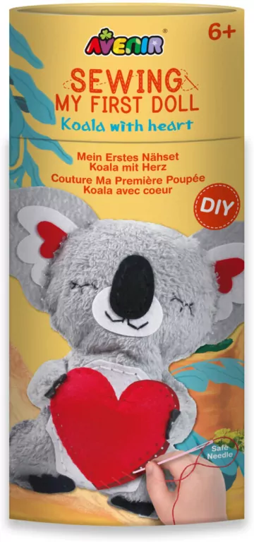 Moja pierwsza lalka do uszycia. Koala - tantis.pl