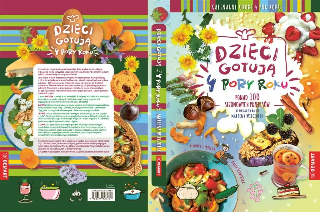 Dzieci Gotują. 4 pory roku - tantis.pl