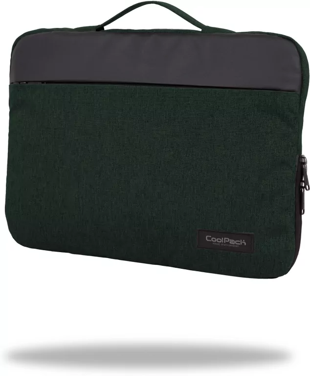 Etui na laptop Coolpack Saturn Snow Olive green TPR - tantis.pl