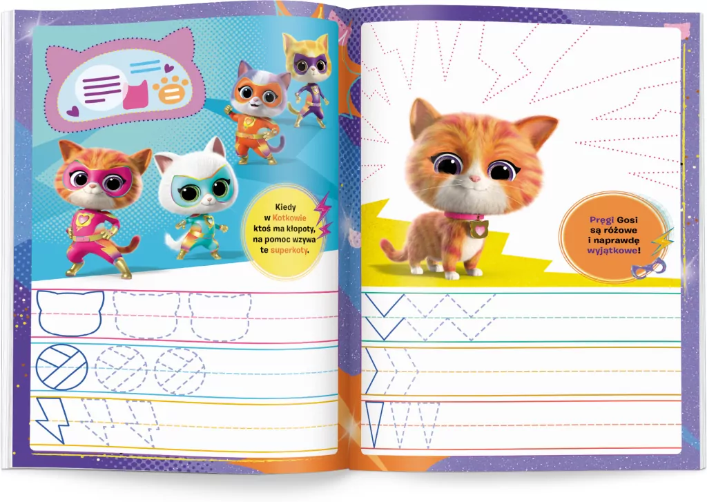 Superkoty. Rysujemy Szlaczki - tantis.pl