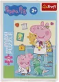 Puzzle miniMaxi 20. Beztroski dzień Peppy - tantis.pl