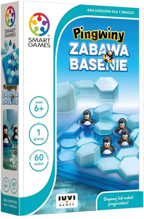 Pingwiny. Zabawa w basenie. Smart Games - tantis.pl