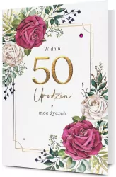 Karnet Urodziny 50