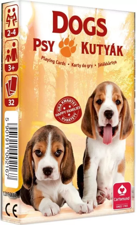Karty do gry w piotrusia. Psy - tantis.pl