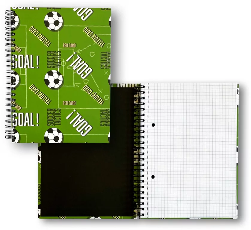 Brulion A5/80k TW na spirali kratka Goal! PENMATE - tantis.pl