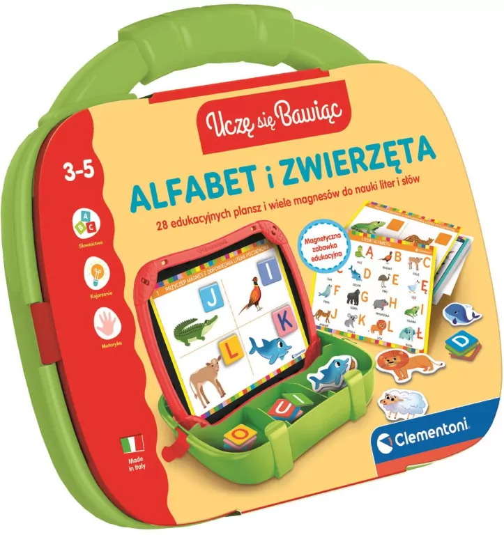 Edukacyjna Walizeczka Alfabet I Zwierzęta - tantis.pl