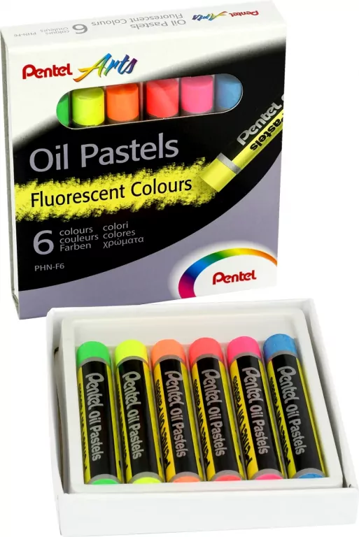 PASTELE OLEJNE 6KOL FLUO PEN WB - tantis.pl