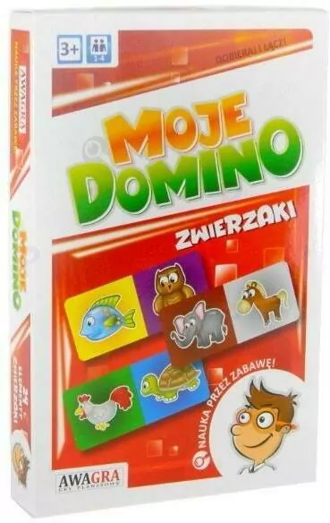 Moje domino - Zwierzaki FAN - tantis.pl