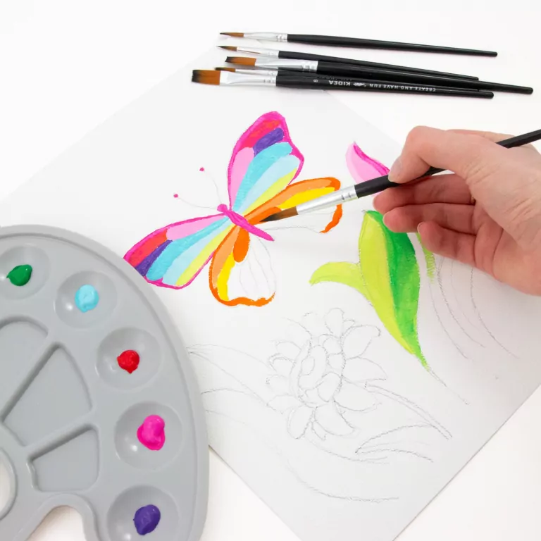 Farby akrylowe 12x12ml KIDEA - tantis.pl