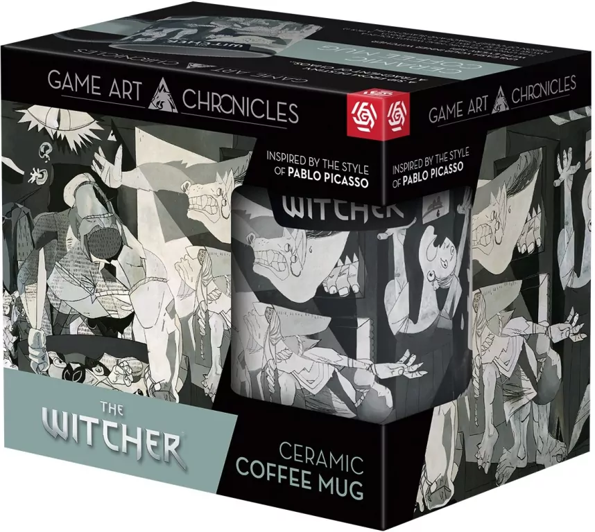 Kubek ceramiczny The Witcher (Wiedźmin) Ciri&Pablo - tantis.pl