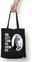 Torba bawełniana - Nie czytam po ciemku - tantis.pl