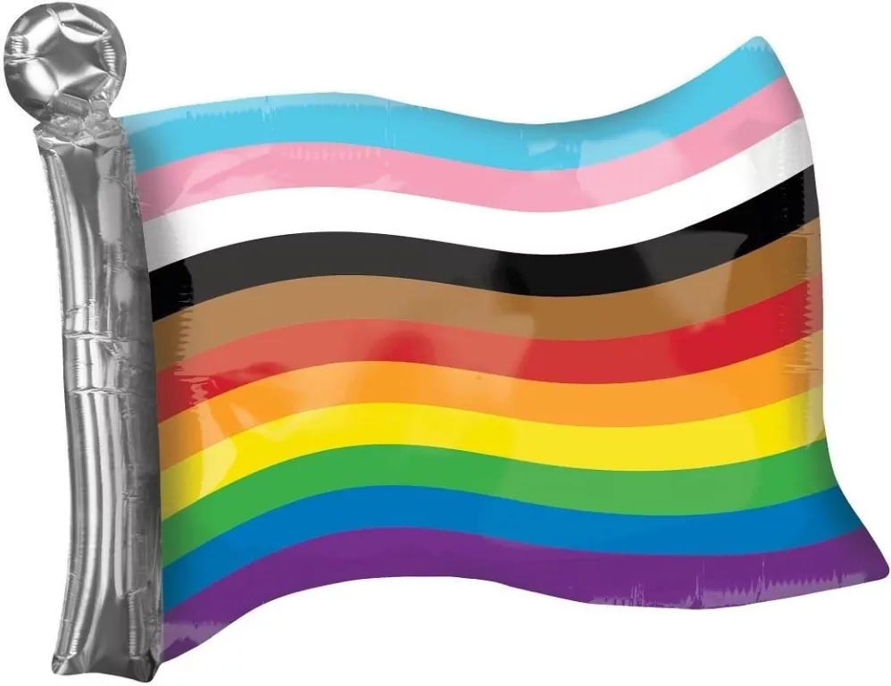 Balon foliowy XL progress pride flag - tantis.pl