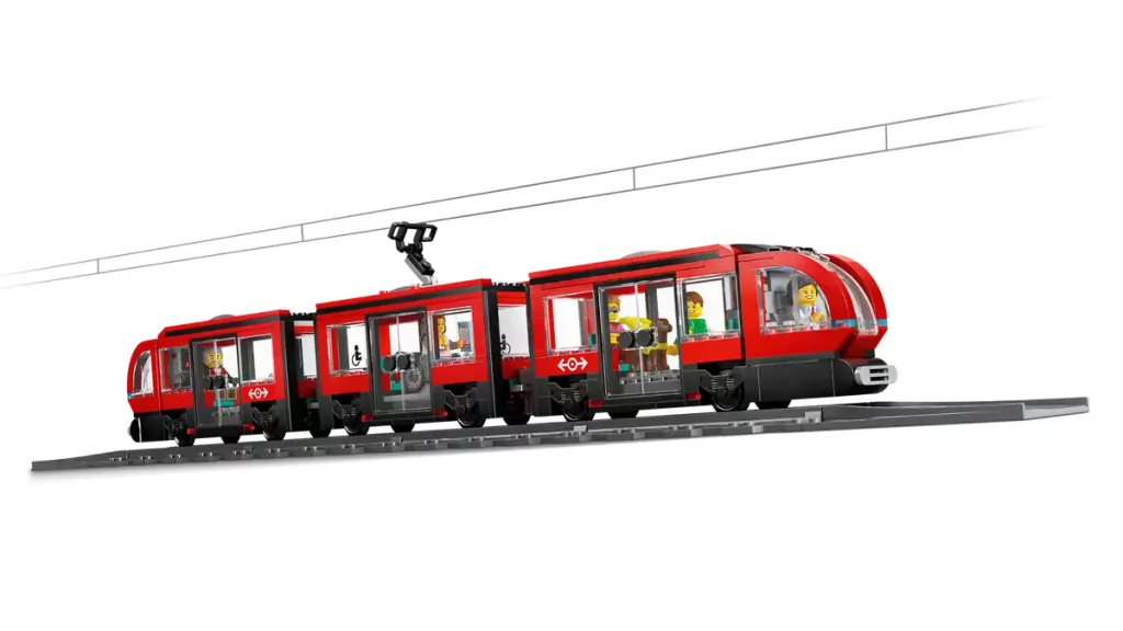 LEGO® City. Tramwaj miejski ze stacją 60423 - tantis.pl