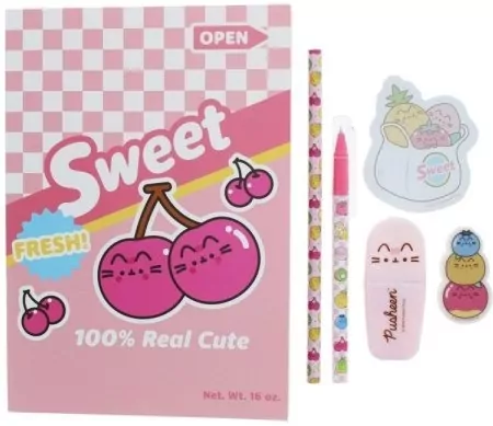 Pusheen Fruits Zestaw szkolny