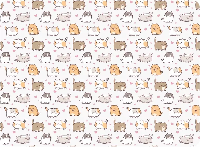 Podkładka do prac plastycznych A4 pp z nadrukiem kittens - tantis.pl