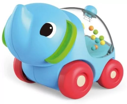 Carotina Baby - Puzzle słoń i samochodzik - tantis.pl