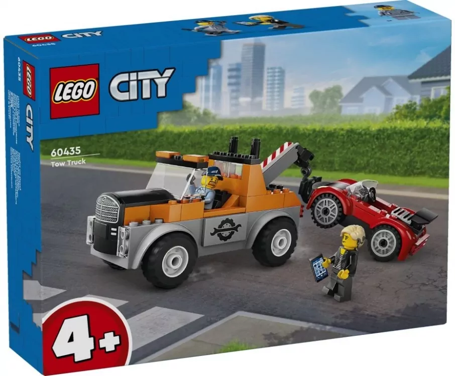 LEGO® City. Samochód pomocy drogowej i naprawa sportowego auta. 60435 - tantis.pl