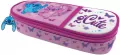 Piórnik szkolny z klapką Stitch Pink - tantis.pl