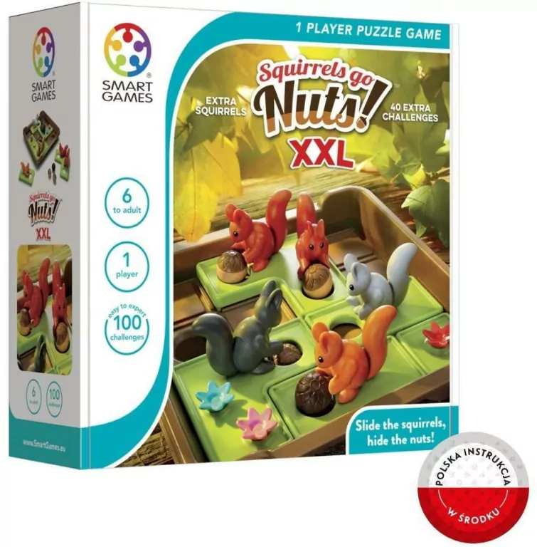 Squirrels Go Nuts! XXL. Smart Games - tantis.pl