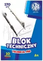 Blok techniczny A4/10K 170g  ASTRA - tantis.pl