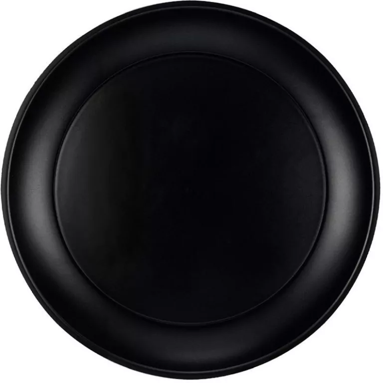 Talerz wielokrotnego użytku czarny 21cm - tantis.pl