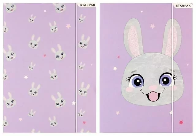 Teczka z gumką A4. Rabbit - tantis.pl