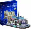 Puzzle 3D LED. Katedra Notre Dame - tantis.pl