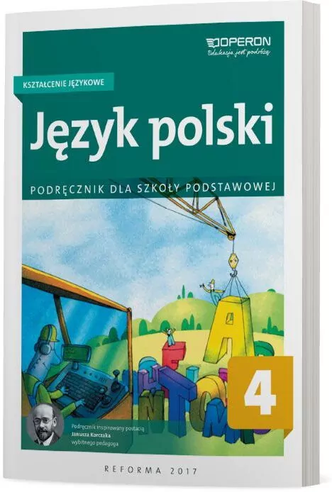 Język polski 4. Kształcenie językowe. Podręcznik. Szkoła podstawowa - tantis.pl