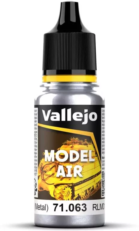 Vallejo: 71.063 - Model Air - Metallic - Silver (17 ml) - tantis.pl