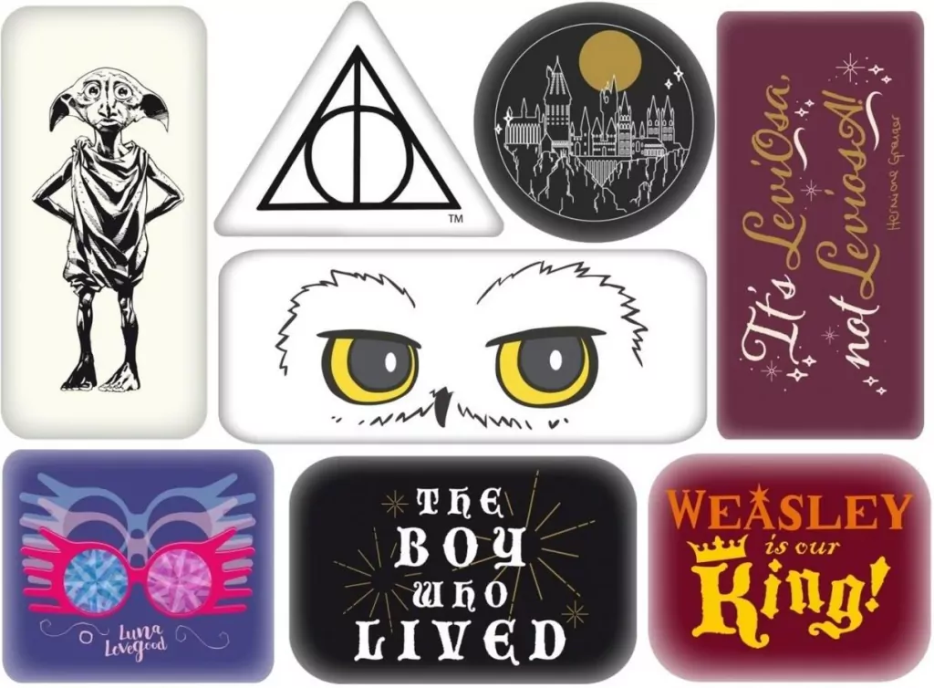 Harry Potter Magnesy zestaw Symbole - tantis.pl