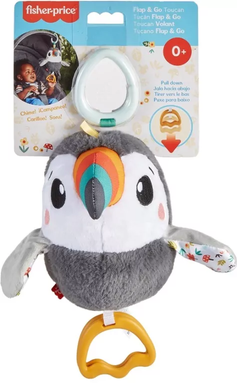Fisher Price. Zawieszka trzepoczący tukan - tantis.pl
