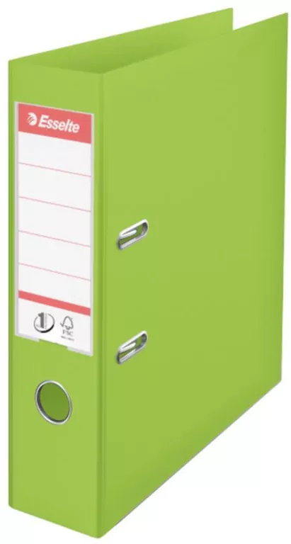 Esselte. Segregator A4/70, Zielony - tantis.pl