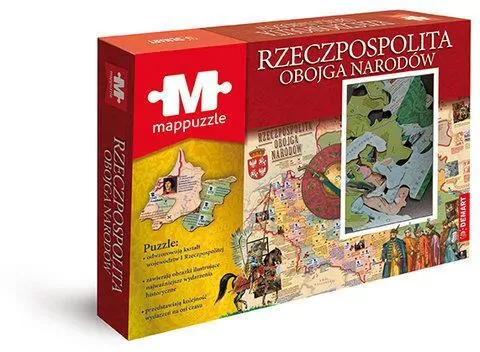 Mappuzzle. Mapa I Rzeczypospolitej - tantis.pl