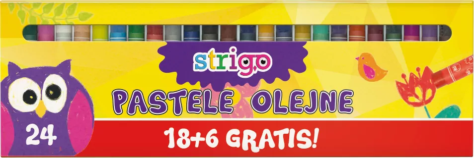 Pastele olejne 24 kolory SSC028 - tantis.pl