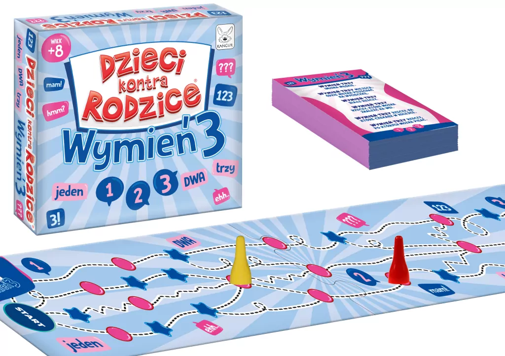 Kangur. Dzieci kontra Rodzice. Wymień 3 - tantis.pl