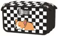 Piórnik potrójny z wyposażeniem z pieskiem PC5 Sleepy Corgi - tantis.pl