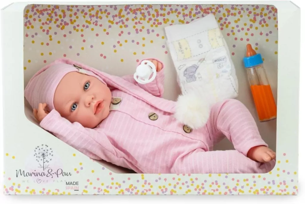 Lalka hiszpańska Ane z butelką magiczną 45cm - tantis.pl
